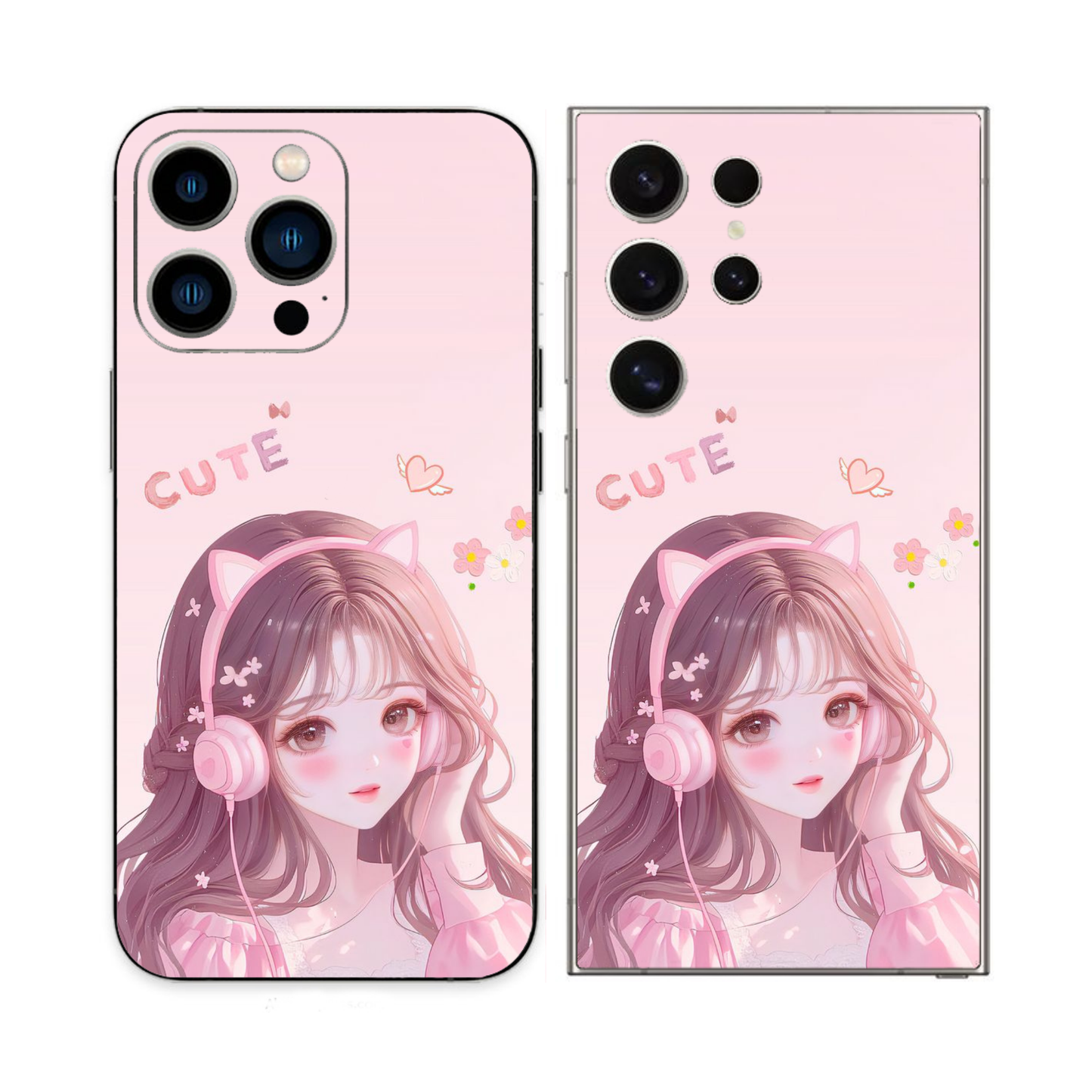 Girly phone skin