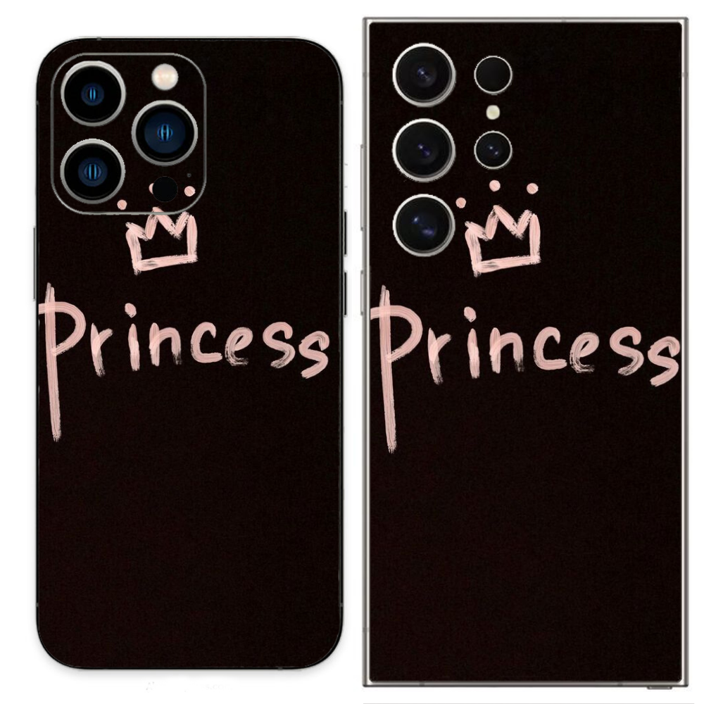 Princess phone skin