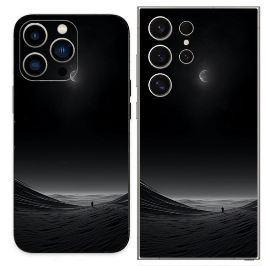 Night in desert phone skin