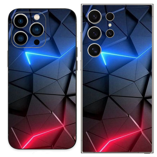 Abstract Neon Phone Skin